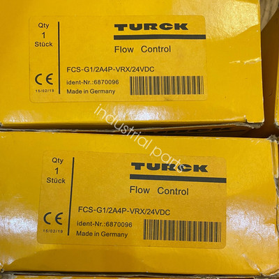 1PCS Turck FCS-G1/2A4P-VRX/24VDC Flow Switch Brand new Fedex or DHL