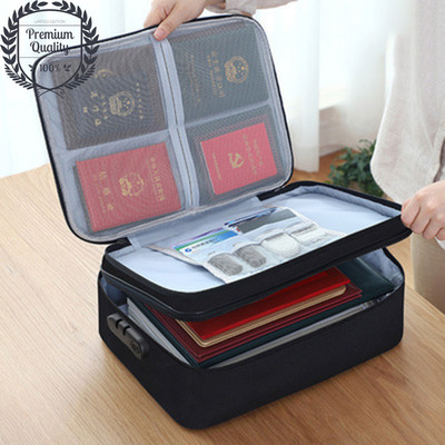 Mens Bag Document Files Paper Work Business Travel Passport Briefcase Organiser