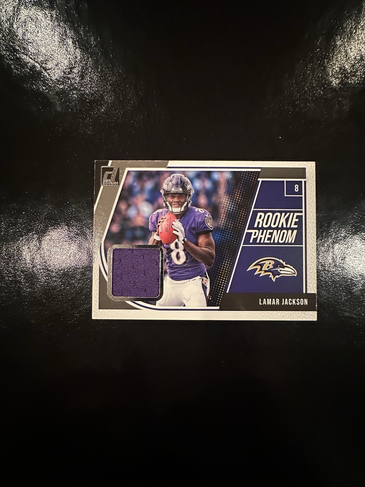 2018 Panini Donruss - Rookie Phenom Jerseys Lamar Jackson #17 (MEM, RC)