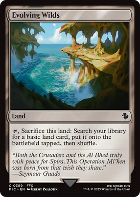 Evolving Wilds - 389 - FIC - Near Mint - MTG