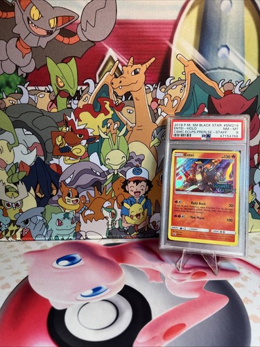 Entei graded PSA 8 for sale on eBay