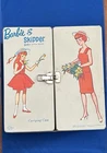 Vintage 1964 Barbie and Skipper Carrying Case with Original Boxes + Mattel