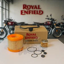 Genuine Royal Enfield Meteor 350cc - 10K & 50K Kilometer Oil Filter Service Kit