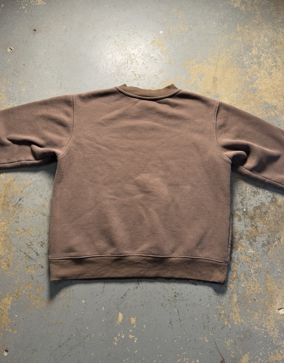 Vintage Brown White Fox Calabasas Los Angeles Y2K Crewneck