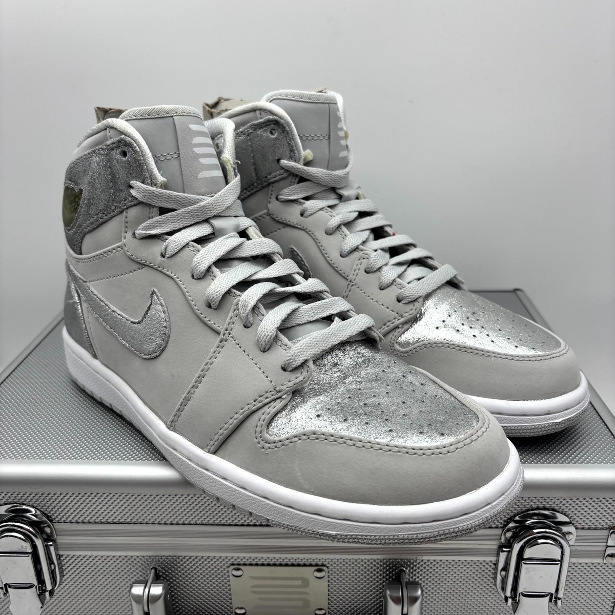 Nike Air Jordan 1 Retro High 25㎝ Size 8 - Air Jordan 1 Retro Silver High 25th Anniversary for sale