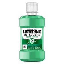 LISTERINE Total Care Mundwasser Z&auml;hne und Zahnfleisch, 80 ml (1er Pack), Gr&uuml;n