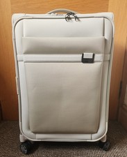 Image of Samsonite Airea M Spinner 67cm 4-Wheel Medium Suitcase Beige New