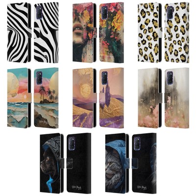 OFFICIAL NATURE MAGICK VARIOUS COLLECTION LEATHER BOOK CASE FOR OPPO PHONES