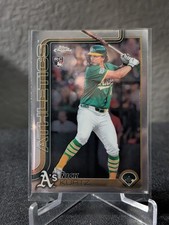 2025 Topps Chrome Baseball Update Nick Kurtz RC Chrome Refractor #USC178 ROTY 