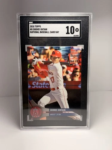 2018 Topps National Baseball Card Day Shohei Ohtani RC #8  SGC 10 Gem Mint