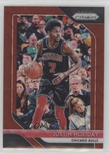2018-19 Panini Prizm Ruby Wave Prizm Justin Holiday #150 2d0