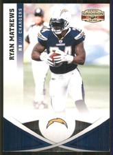 2011 Panini Gridiron Gear #61 Ryan Mathews San Diego Chargers 35935