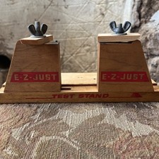 VINTAGE MODEL AIRPLANE ENGINE E-Z-JUST WOODEN...