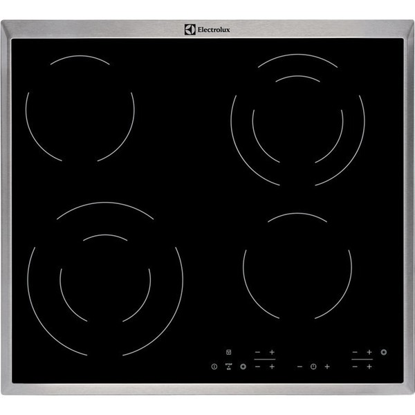 7332543486533 Electrolux EHF6342XOK Kochfeld Schwarz Integriert Keramik 4 Zone(N-image