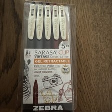 Zebra pens. Gel retractable