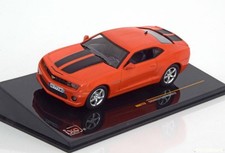 IXO Chevrolet Camaro 2012 Orange Black Lane Diecast 1:43 Model MOC173