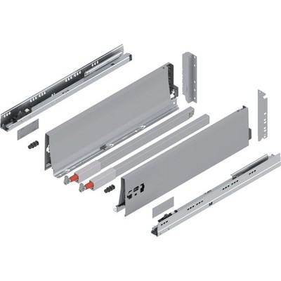 Blum Tandembox antaro D-Reling(K) | 1 Paar, 30kg 450mm | Vollauszug, gra