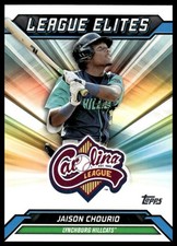 2025 Topps Pro Debut #LE-14 Jaison Chourio League Elites Lynchburg Hillcats NM+