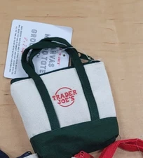 GREEN -Ltd Trader Joe's Micro Tote w/ Matching Grocery Bag