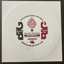 LORD FINESSE Suicidal Thoughts Instrumental FLEXI-DISC D.I.T.C Notorious B.I.G