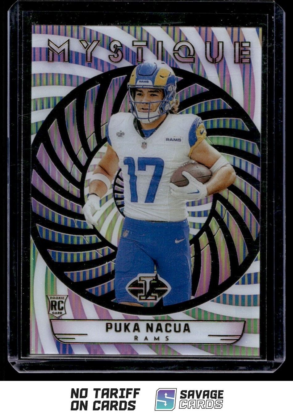 2023 Panini Illusions Mystique Puka Nacua #27 Los Angeles Rams
