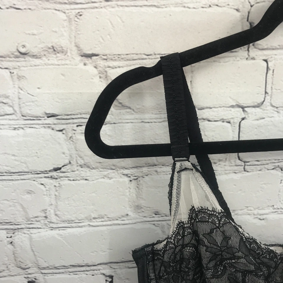 Sujetador Wacoal Mujer 38DD Balconette Retro Chic Figura Completa Con Aros 851186 Negro Foto 3 de 4