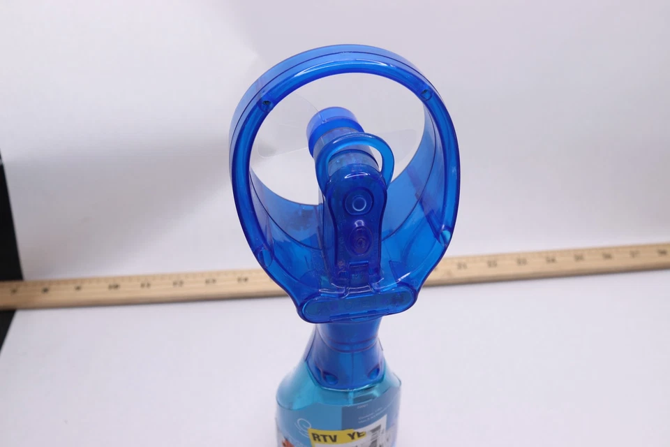 O2COOL Deluxe портативный распылитель воды вентилятор аккумулятор работает темно-синий - Изображение 3 из 4