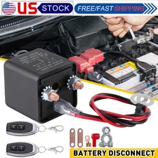 Car Battery Disconnect Switch Remote Control Power Kill Master Isolator Cut Off
