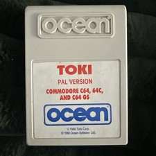 TOKI - Commodore 64 / 128 / GS - OCEAN - Rara uscita CARTUCCIA