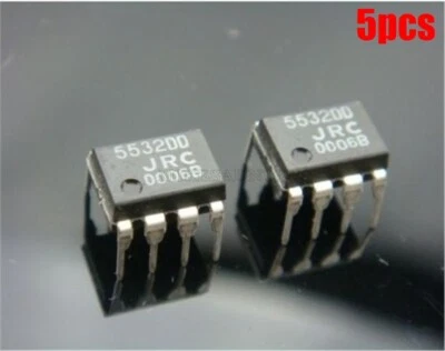 MARKENLOS 5Pcs NJM5532D, Low NJM5532, Jrc Op-Amp Noise 5532D Ic bm