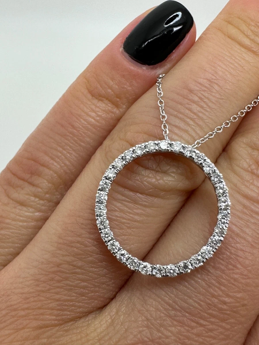 Diamond ring pendant necklace online