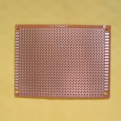 5stk 9x7cm punktraster Lochraster Platine Leiterplatte pcb circuit board LED 