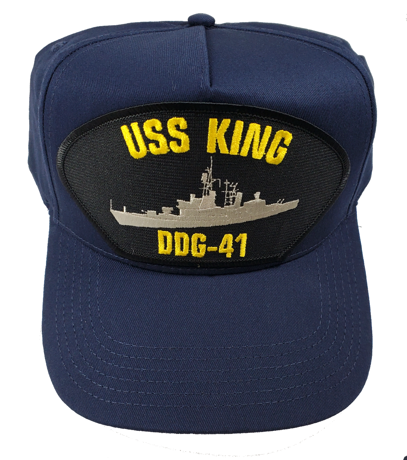 USS KING DDG-41 Ship Hat - Navy Blue - Veteran Owned Business | eBay