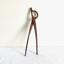 1920s Vintage Primitive Iron Handmade Kitchen Pincer Decorative Collectible I311