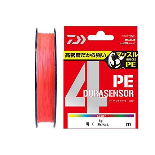 Daiwa Fishing UVF PE DURASENSORx4+Si2 Coral Red 200m #0.6/10lb