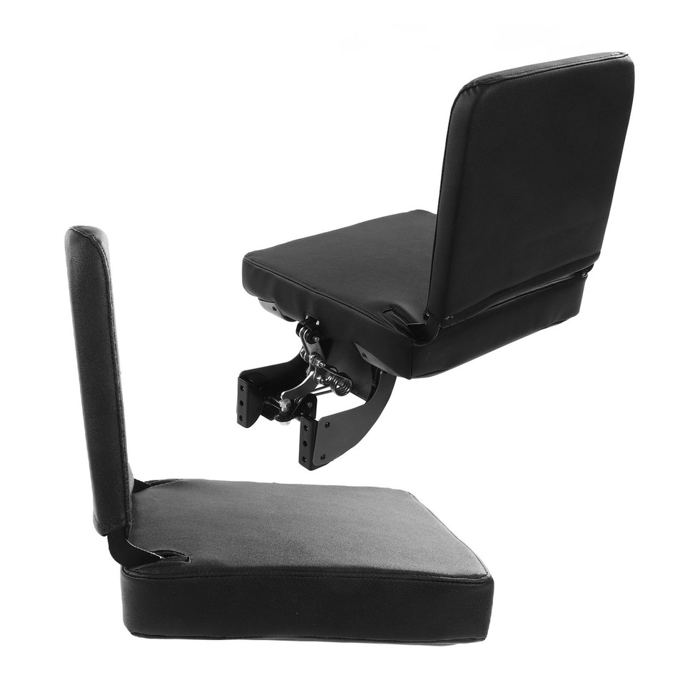 For Car Folding Flip Chair Heavy Duty Comfortable Fatigue Reduction ...