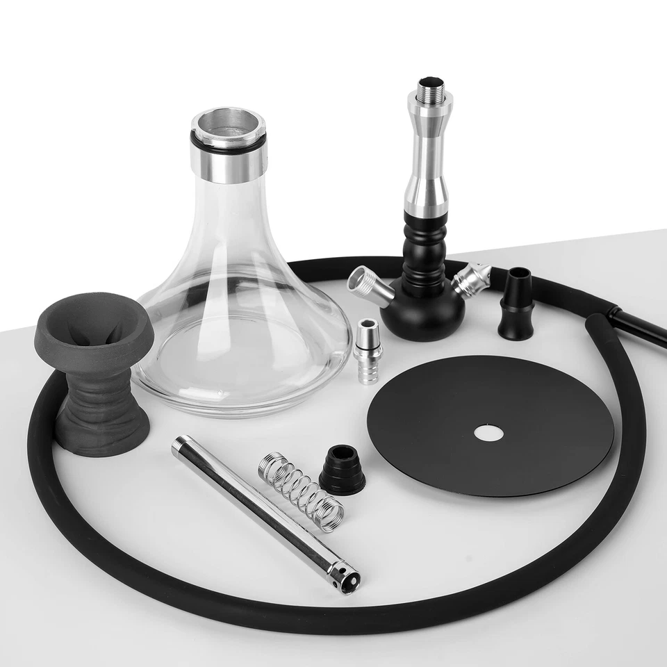 RMAN Shisha Set Wasserpfeife Kohleanzünder Elektroherd 50cm Hookah mit 1KG Kohle - Bild 3 von 4