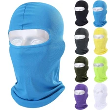 Tactical Airsoft Full Face Mask Balaclava Hood Headwear Motorcycle Hunting