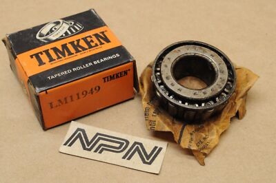 VINTAGE BSA TRIUMPH T160 Steering Head Race Roller Bearing LM11949 NOS OEM