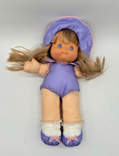 Fisher Price Puffalump Kids Purple Doll 16" Stuffed Toy 1992 Vintage EUC RARE