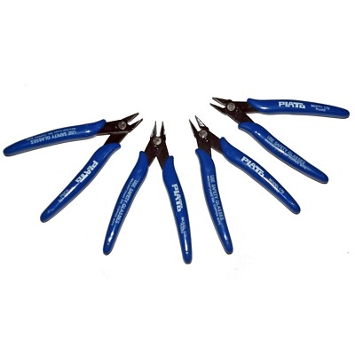 4PCS Plato Model 170 5'' Small Wire Nipper Flush Diagonal Side Cutter Pliers 4X