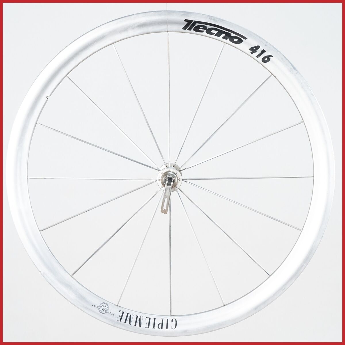 NOS GIPIEMME TECNO 416 16h HOLES FRONT VINTAGE OLD WHEEL NOS GIPIEMME TECNO 416 16h HOLES FRONT VINTAGE OLD WHEEL