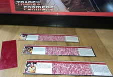 G1 Transformers Aerialbot Techspec Lot And Decoder Skydive Air Raid Slingshot