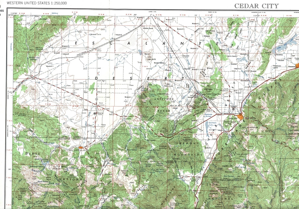 1958 Collectible United States Maps for sale | eBay