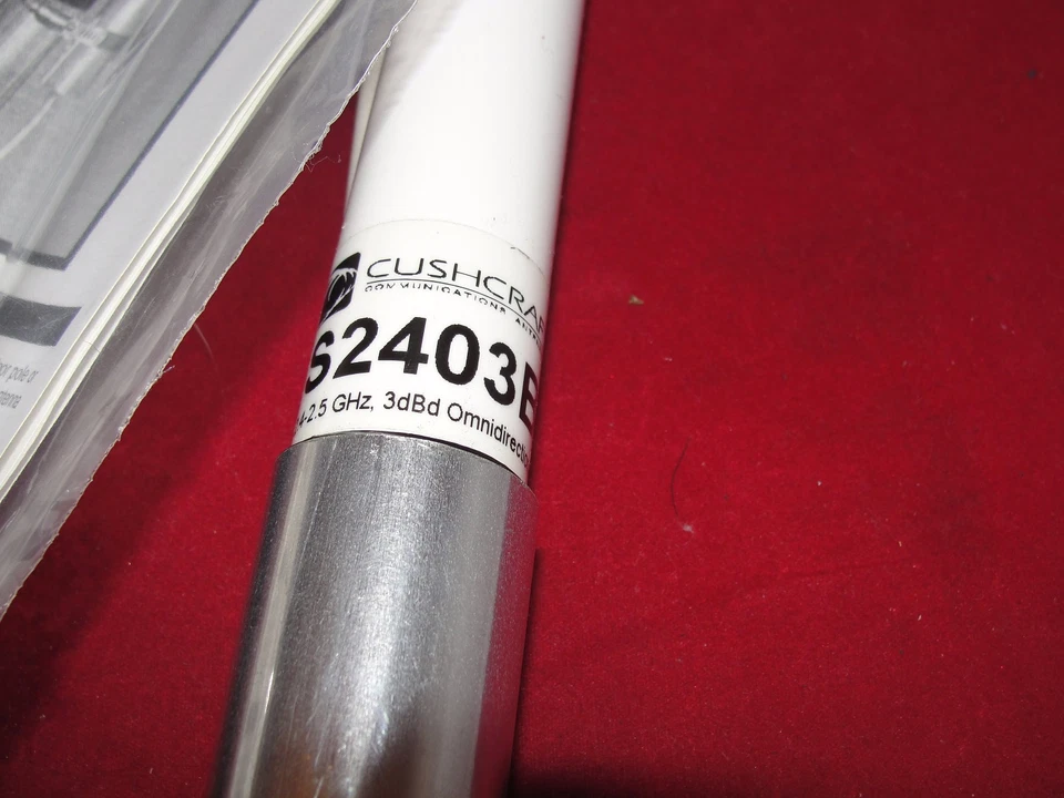 Cushcraft S2403B 2400-2500 MHz 2.4-2.5 GHz, 3dBd Omnidirectional Antenna  NEW - Image 2 of 3