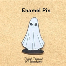 Halloween Ghost Enamel Pin 116