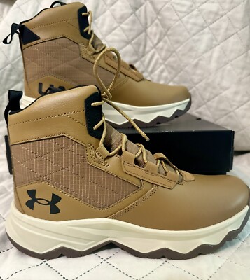 Under Armour Boots Men\'s 9 Brown Stellar G2 6\