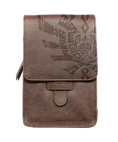 Capcom for Nintendo 3DS LL  Monster Hunter 4 Emblem Pouch Case NEW from Japan