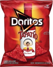 Doritos Tapatio Salsa Picante Hot Sauce Tortilla Chips 9.25oz Bag