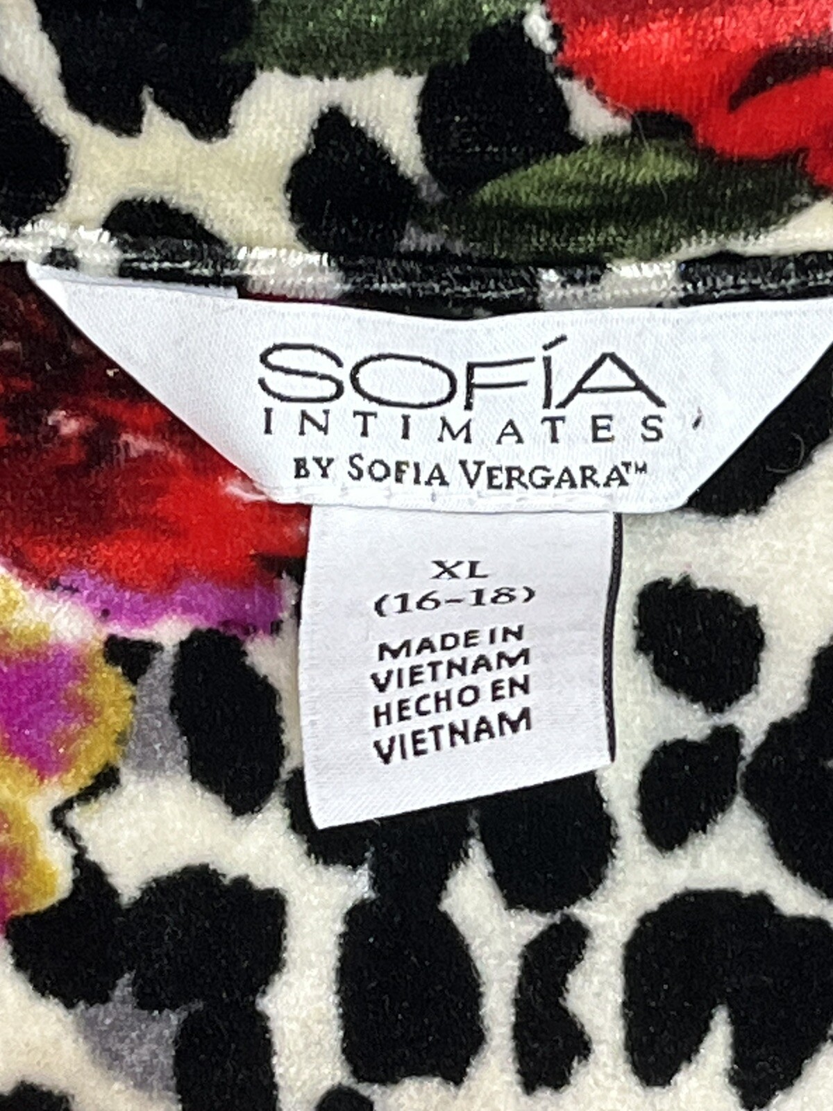 Sofia Intimates By Sofia Vergara Leopard Floral V… - image 6